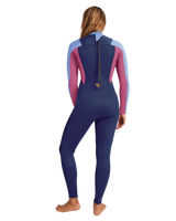 The Roxy Womens Prologue 3/2mm Back Zip Wetsuit in Dark Denim