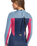 The Roxy Womens Prologue 3/2mm Back Zip Wetsuit in Dark Denim
