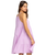 The Roxy Womens Cool Again Dress in Crocus Petal
