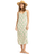 The Roxy Womens Stay Sunny Slip Dress in Basil Party Waves