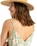 The Roxy Womens Stay Sunny Slip Dress in Basil Party Waves