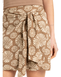The Roxy Womens Summer Cocktail Skirt in Portobella Tropical Tile