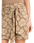The Roxy Womens Summer Cocktail Skirt in Portobella Tropical Tile