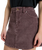 The Roxy Womens Rainfall Mini Corduroy Skirt in Huckleberry