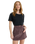 The Roxy Womens Rainfall Mini Corduroy Skirt in Huckleberry