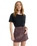 The Roxy Womens Rainfall Mini Corduroy Skirt in Huckleberry
