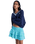 Tuesdays Mini Skirt in Airy Blue If Plaid