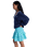 Tuesdays Mini Skirt in Airy Blue If Plaid