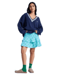 Tuesdays Mini Skirt in Airy Blue If Plaid