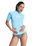 Whole Hearted Rash Vest in Tanager Turquoise