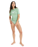 The Roxy Whole Hearted Rash Vest in Basil | Available at Anns Cottage