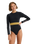 The Roxy Womens Active Colourblock Onesie Swimsuit in Anthracite