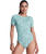 Sun Babe Onesie Swimsuit in Oil Green Wildside Paisley