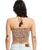The Roxy Womens Warm Waters Top in Root Beer All About Sol Mini