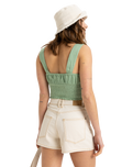 The Roxy Womens Playa Island Top in Basil