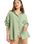 The Roxy Womens Morning Time Shirt in Basil