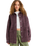 The Roxy Womens Kick Back Washed Cord Shirt Jacket in Huckleberry