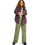 The Roxy Womens Kick Back Washed Cord Shirt Jacket in Huckleberry