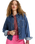 The Roxy Womens Another Reflect Denim Shirt Jacket in Medium Blue