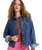 The Roxy Womens Another Reflect Denim Shirt Jacket in Medium Blue