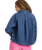 The Roxy Womens Another Reflect Denim Shirt Jacket in Medium Blue