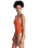 Current Coolness One Piece Swimsuit in Ginger Spice