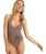 The Roxy Womens Lasca One Piece Swimsuit in Deep Taupe