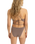 The Roxy Womens Lasca One Piece Swimsuit in Deep Taupe