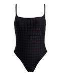 The Roxy Womens Camilo One Piece Swimsuit in Anthracite