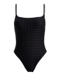 The Roxy Womens Camilo One Piece Swimsuit in Anthracite