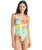 The Roxy Womens Atlas One Piece Swimsuit in Skyway