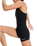 The Roxy Womens Active One Piece Boyleg Swimsuit in Anthracite