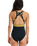 The Roxy Actve High Performance One Piece Swimsuit in Anthracite Big Flowers | Available at Anns Cottage