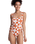 Hazy Days One Piece Swimsuit in Ginger Spice Flora