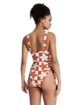 Hazy Days One Piece Swimsuit in Ginger Spice Flora
