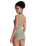 Love Elongated One Piece Swimsuit in Oil Green
