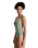 Love Elongated One Piece Swimsuit in Oil Green