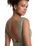 Love Elongated One Piece Swimsuit in Oil Green