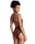 Sunshine One Piece Swimsuit in Cappuccino