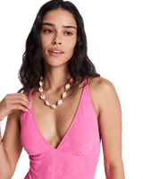 Paradise One Piece Swimsuit in Sangria Sunset