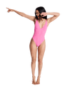 Paradise One Piece Swimsuit in Sangria Sunset