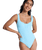 Palm Dreams One Piece Swimsuit in Tanager Turquoise