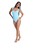 Palm Dreams One Piece Swimsuit in Tanager Turquoise
