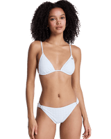 Island Tiki Cheeky Bikini Set in Coconut Milk