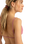 Beach Classics Strappy Tri Bikini Top in Heather Rose