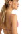 Beach Classics Strappy Tri Bikini Top in Heather Rose