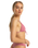 The Roxy Womens Beach Classics Strappy Tri Bikini Top in Heather Rose