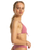 The Roxy Womens Beach Classics Strappy Tri Bikini Top in Heather Rose