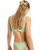 The Roxy Womens Aruba Bralette Bikini Top in Sprucetone