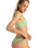 The Roxy Womens Aruba Bralette Bikini Top in Sprucetone